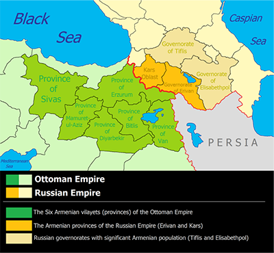 Ottoman empire and russian empire